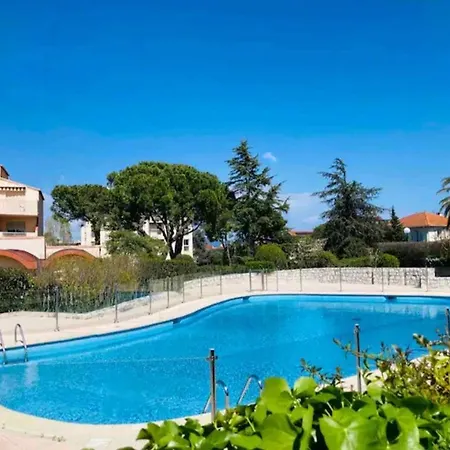 公寓 Antibest2 2 Pers Sea Pool Terrac Park 14 Night Min *